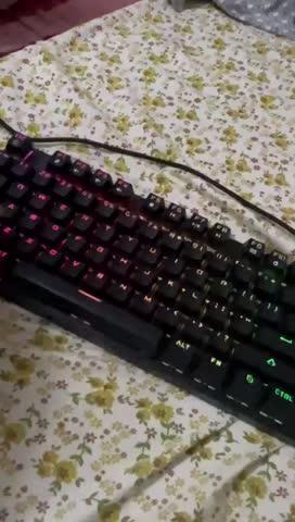 Cosmic Byte CB-GK-34 Firefly Hot Swappable Keyboard with Outemu Red Switches - Customer Photo From Shadow