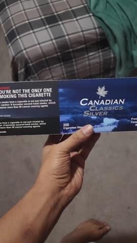 Canadian Classics Silver (King Size) - Carton (200 Cigarettes) - Customer Photo From Rajib Kundu