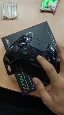Cosmic Byte Quantum Dual Mode Bluetooth + Wired Controller for PS4, PC, iOS, Android, Switch, Hall effect Triggers and Joystick - Customer Photo From Thlenga Pachuau