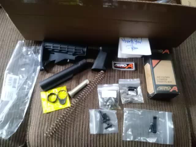 Aero Precision AR-15 Lower Build Kit - Customer Photo From Jason S.