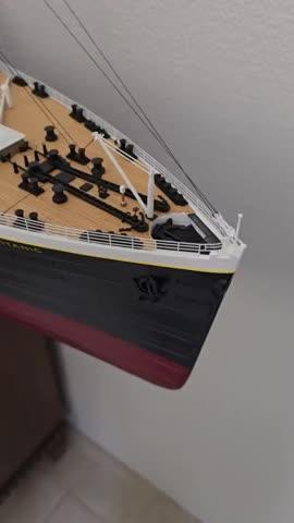 Bancroft RMS Titanic 1/150 Scale 1800mm (70.2") British Liner - RTR - Customer Photo From Steven Rellaford