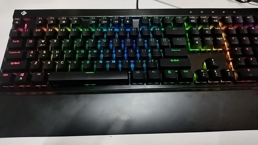 Cosmic Byte Black Eye Pro Per Key RGB Mechanical Keyboard with Software Support, Upgraded with Swappable Outemu Switches - Blue Switch - Customer Photo From Satender Maan