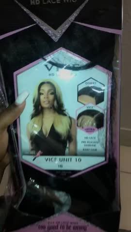 Sensationnel Vice HD Lace Wig VICE UNIT 10 Ebonyline