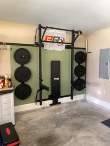 Profile® ONE Squat Rack with Kipping Bar™ - Customer Photo From David Collier
