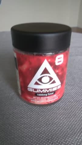 iDELTA8 Delta 8 Gummies 20ct - 50mg Per Gummy - Star Berries (Strawberry) - Customer Photo From Todd Parker