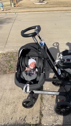 Helix+ Double Stroller Attachment - Customer Photo From hope lindsey