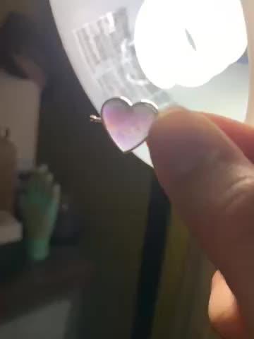 Heart-Shaped Crystal 3 Spinner Set - Customer Photo From Mina V.
