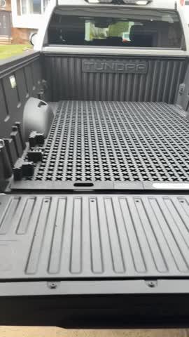 Tmat Truck Bed Organizer Slide Out Mat | Universal Fit for Standard Beds 6