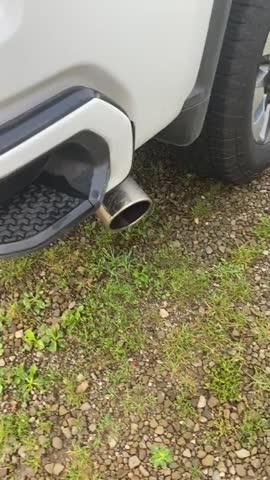 4" Cat Back Exhaust 2020-2021 Chevy Silverado / GMC Sierra 2500/3500 6.6L,  AL - Customer Photo From James E.
