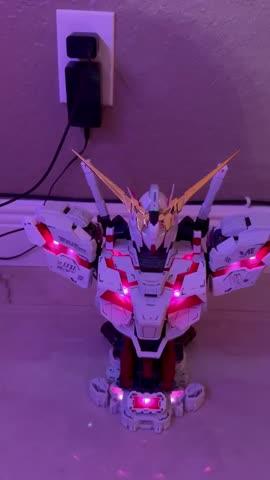 1/35 RX-0 Unicorn Bust NT-D System Full Psycho-Frame Prototype M-S
