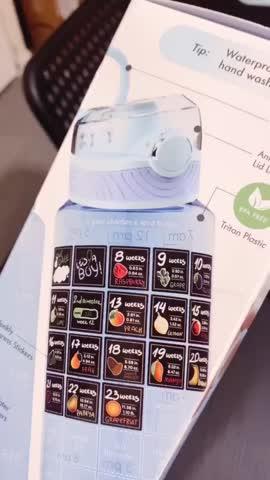Pregnancy Water Bottle - Customer Photo From Jazzmen Valerio