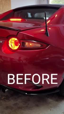 LED Tinted Sequiential Tail Lights for ND Miata - Customer Photo From Brian Nail