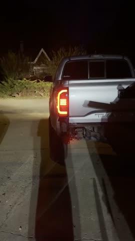 Tacoma Lifestyle Rogue Amber Turn Signal Tail Lights For Tacoma (2016-2023) - Customer Video From Toby Precht