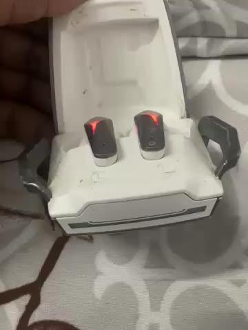 Cosmic Byte CosmoBuds™ X200 True Wireless (TWS) Earbuds, BT 5.3, 40 Hrs Playtime, 38ms, Music & GOD Mode™, ENC, IOP™, IPX5 - White - Customer Photo From Himanshu Chauhan