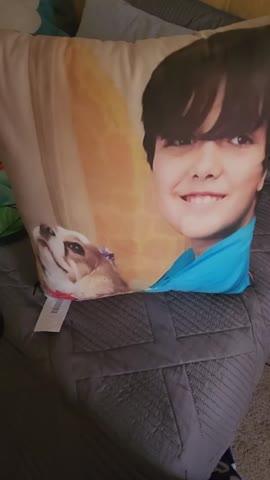Custom Photo Pillow - Customer Photo From Amanda Ortiz