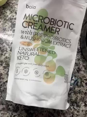 MICROBIOTIC CREAMER™ GALLETA DE CANELA - Customer Photo From Ana Melero Rabaneda