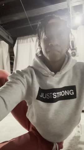 Polar Marl Relax Cropped Hoodie - Customer Photo From Tiara Swindell