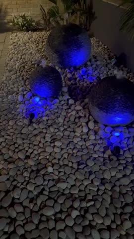 Slate Ball Water Feature with Complete Kit (Sizes 400mm up to 900mm) - Customer Photo From Barbara Green