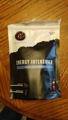 Energy: Blue Raspberry 15 count - Customer Photo From Kyle Morehouse