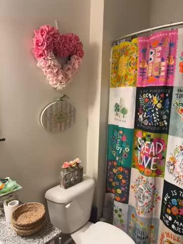Boho Shower Curtain - Chirps - Customer Photo From Tiffany Blackburn