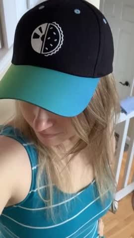 Dad Hat - Green/Blue - Customer Photo From Lindsay Kain
