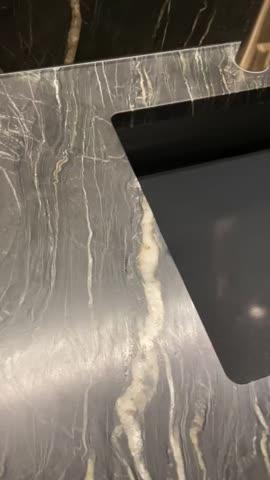 Undermount Ramp Sink UB-04-M - Customer Photo From Jessica J