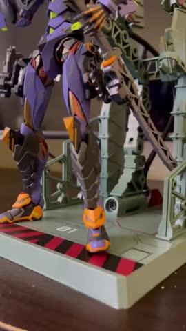 EVA-01 Test Type "Neon Genesis Evangelion", Bandai Metal Build - Customer Photo From Michael Tang