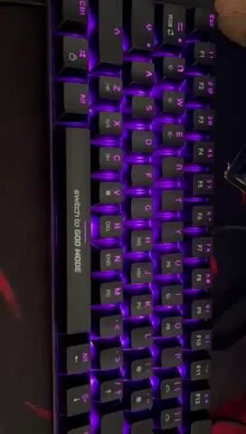 Cosmic Byte Themis Mechanical Gaming Keyboard Upgraded with Swappable Switches - Customer Photo From Hepin Rathod