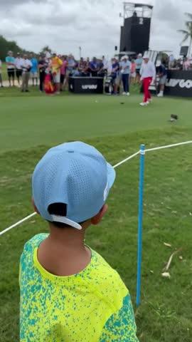 LIV Golf | Youth Spray Tee - Customer Photo From
