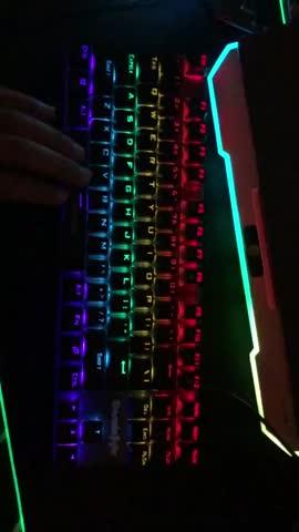 Cosmic Byte Pandora TKL Mechanical Keyboard Upgraded with Swappable Switches - Customer Photo From Ansh