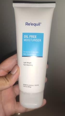 Oil Free Moisturiser - Customer Photo From Shivani A.