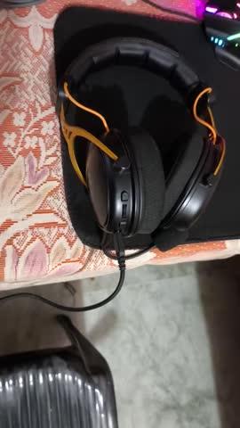Cosmic Byte Hades 2.4Ghz Wireless + Bluetooth Headphone, 20ms Latency, 100Hrs Battery Life, 53mm Driver (Black) - Customer Photo From yashrajdataal494949