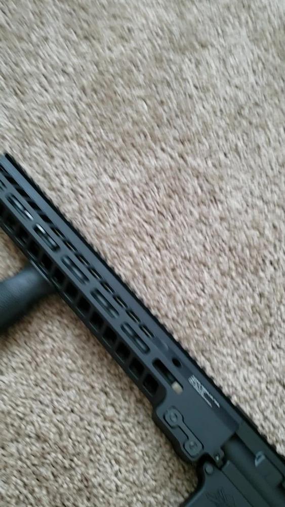 Geissle Super Modular Rail MK14 M-LOK Handguard - 13", Black - Customer Photo From Joseph F.