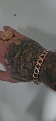 10mm Bracelet Meshy M447 - Customer Photo From Jonathan Yip