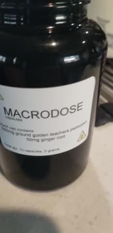 Psilocybin - Macrodose Capsules - 5G - Customer Photo From William Parkinson