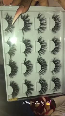 The Exotic Book of Lashes 30mm - Customer Photo From Maryanne Butler