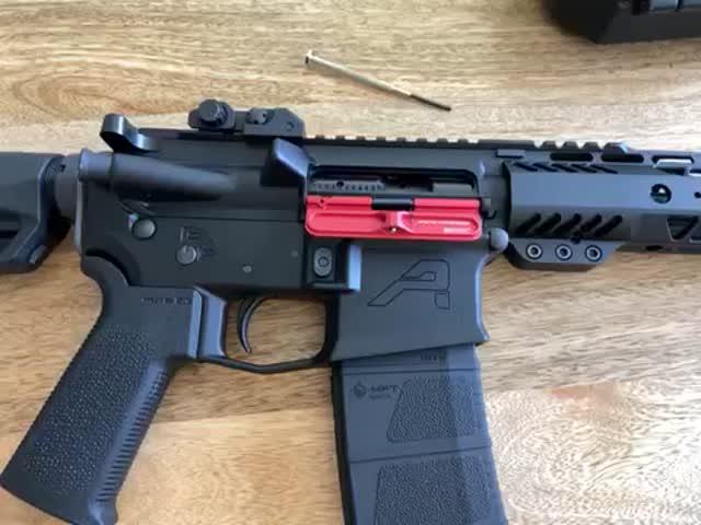 Strike Industries AR Billet Ultimate Dust Cover - Customer Photo From Chris