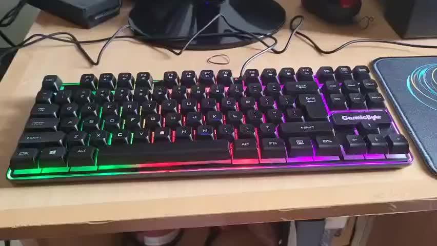 Cosmic Byte Styx Membrane Gaming Keyboard - Customer Photo From Ashwin Yellore