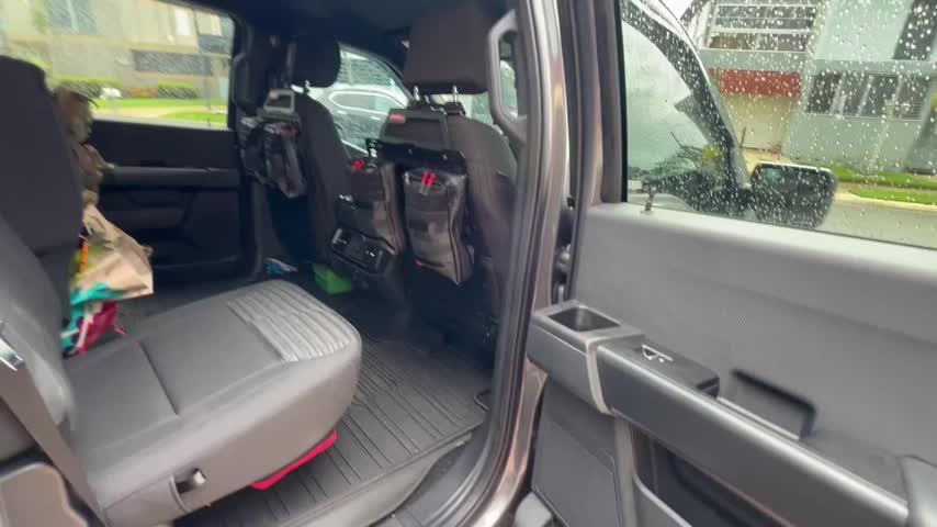 Seat Back Tech Plate MOLLE Kit - Ford F-150 & Raptor (2015-2024), SuperDuty (2017-2024), Ranger (2019-2023) - Customer Photo From Samuel Gallardo