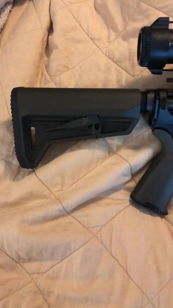 Magpul MOE SL-K Carbine Stock MIL-SPEC - OD Green - Customer Photo From Josh H.