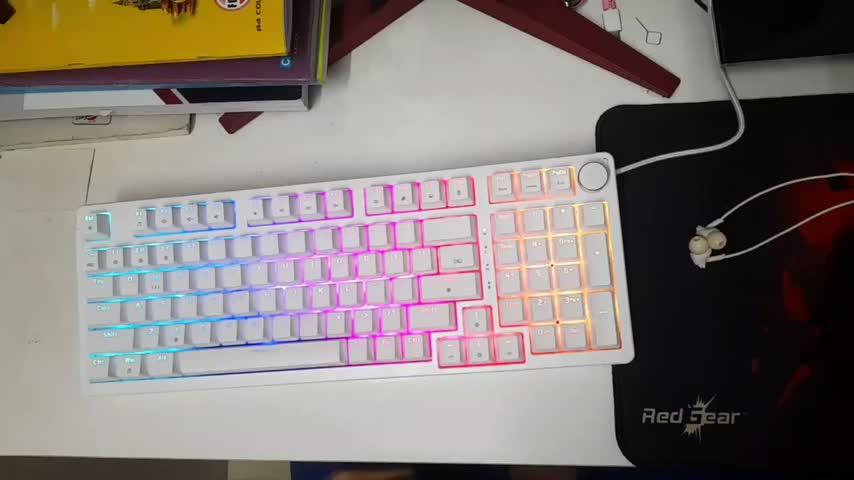 Cosmic Byte Phantom Gasket Mechanical Wired Swappable Keyboard with PreLubed Switches - Customer Photo From Sahil Bhandari