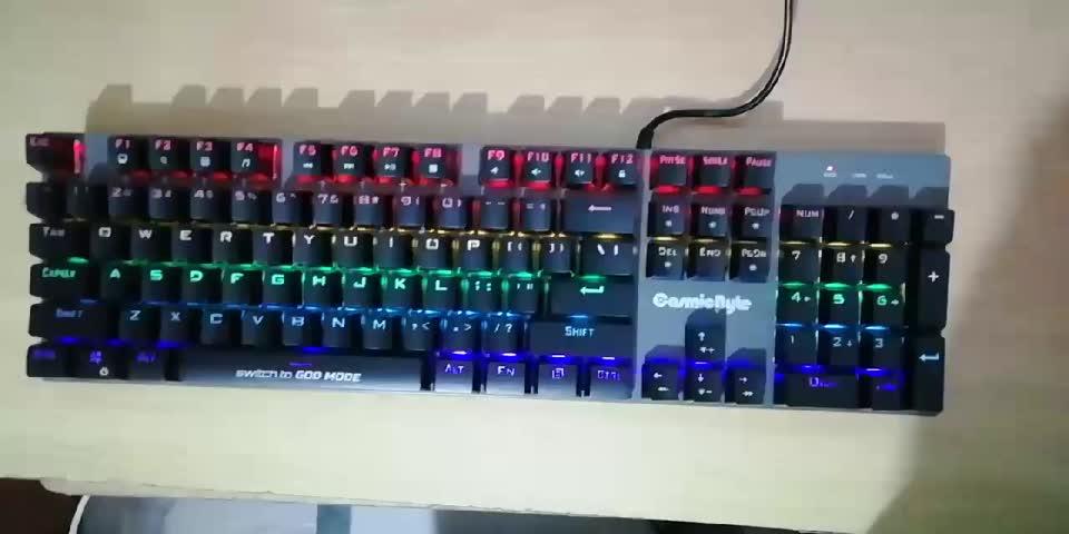 Cosmic Byte Vanth Mechanical Keyboard Upgraded with Swappable Switches - Red Switch - Customer Photo From Udit Pathak