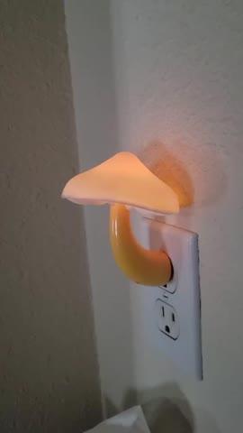 Mushroom LED Night Light - Yellow - Customer Photo From Mckenzie Banda