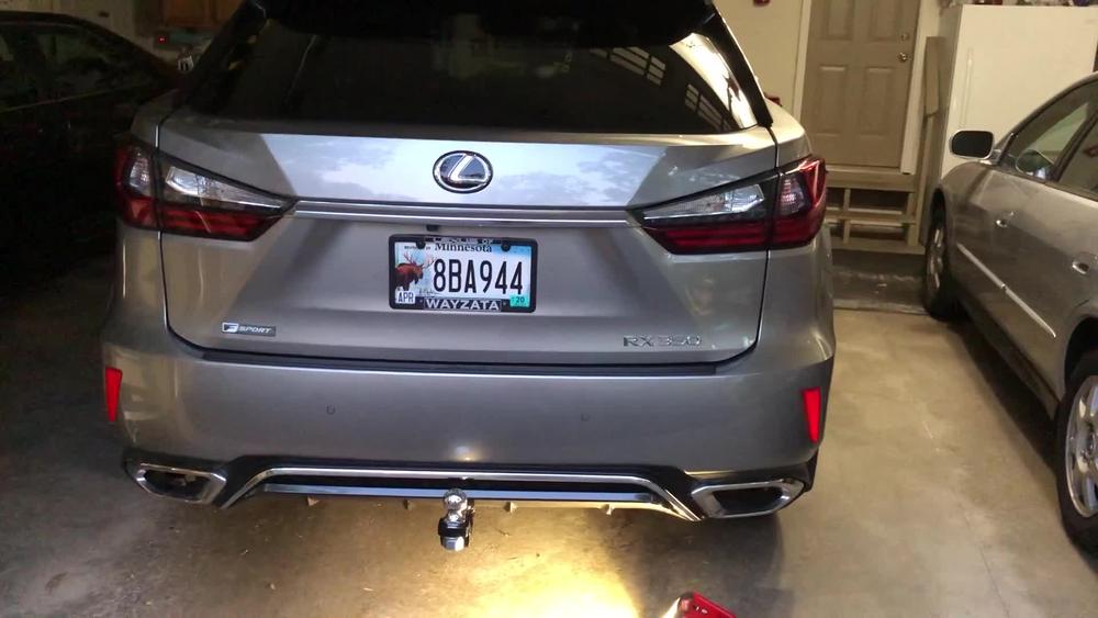 2015 lexus rx 350 tow hitch