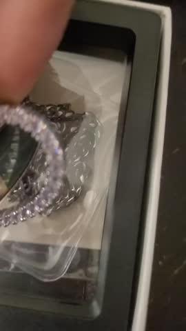 3D Spinning 2-Faced Heart Custom Picture Pendant - Customer Photo From Tabatha Guity