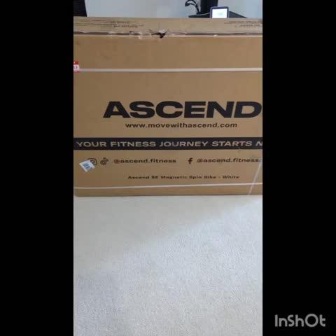 Ascend S2 Magnetic Spin Bike - White - Customer Photo From Patricia Farnan