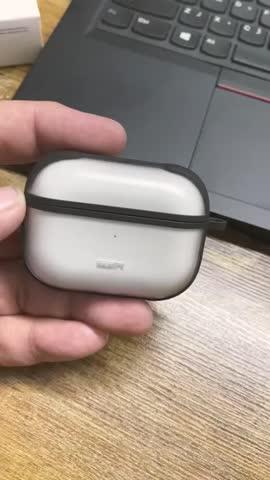 Hybrid TPU & PE Frame Protective Case for Airpods Pro by ESR - Black - Customer Photo From Umar Gilani
