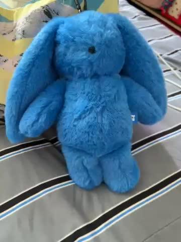 NJ X COLLER RABBIT POUCH (TIDE BLUE) – LINE FRIENDS SQUARE