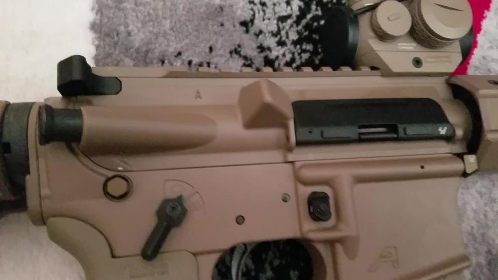 Aero Precision AR-15 Stripped Upper Receiver - FDE Cerakote - Customer Photo From Nick H.