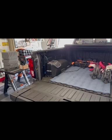Tmat Truck Bed Organizer Slide Out Mat | Universal Fit for Standard Beds 6
